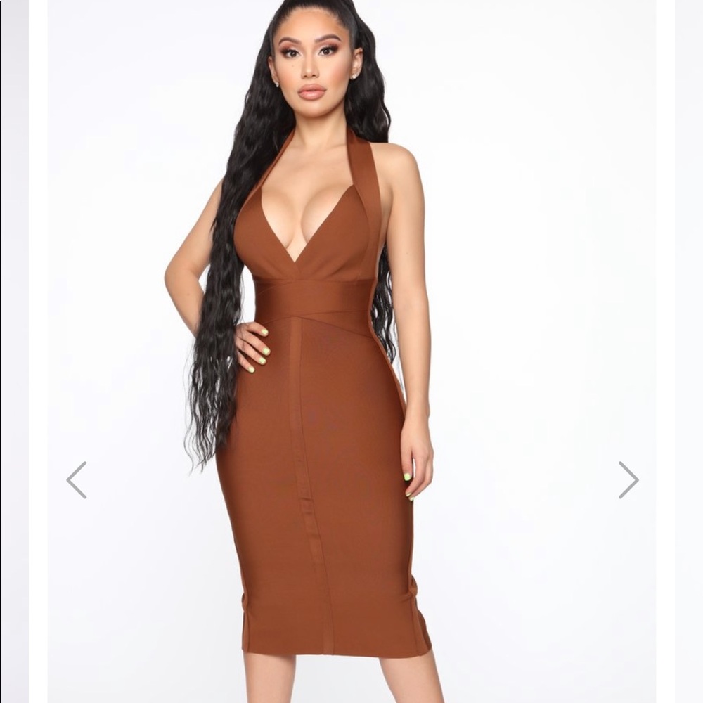 Cocktail Ready Midi Bandage Dress NWT!